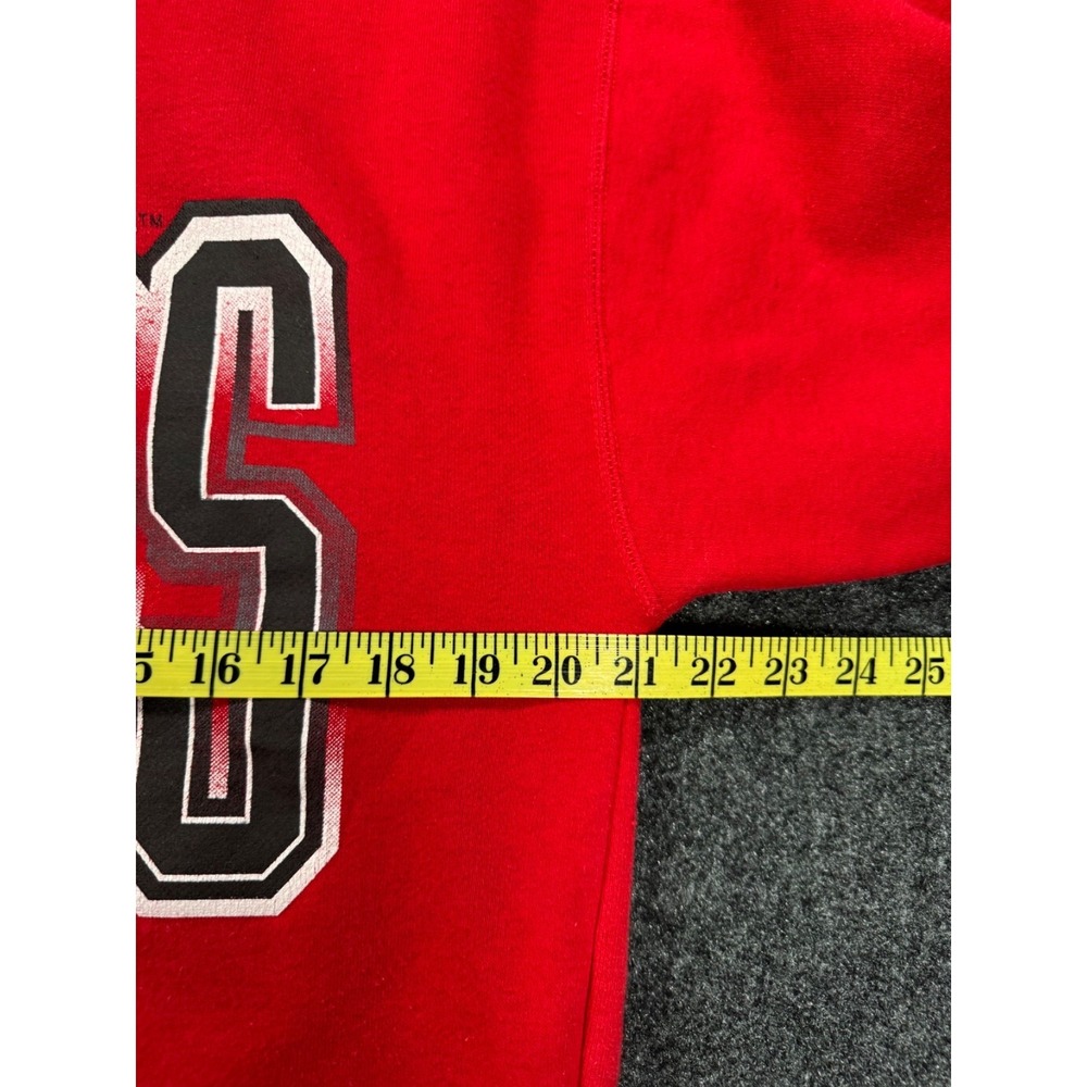 VTG Nebraska Huskers Hoodie Medium Red University of Nebraska Logo Athletic - Picture 7 of 8